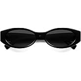 SOJOS Trendy Oval Polarized Sunglasses Womens Retro Narrow Chic Thin Y2k Sunnies SJ2364