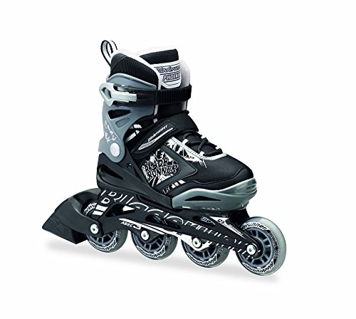 UPC 888341245539, PHOENIX - 4 Size Adjustable Junior Skate 2016 , Black/Silver Flash, 11 J to 1 Adjustable