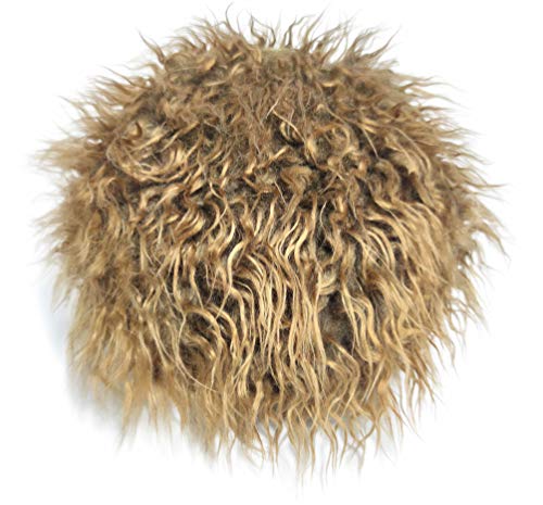 Men\'s Novelty Flair Hair Visors Spiked Funny Golf Hats Guy Fieri Peaked Fake Wig Adjustable Baseball Caps Birthday Gift