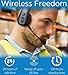 VXi BlueParrott B350-XT Bluetooth Headset with 96% Noise Cancellation Bundle with Ear / Mic Cushion Kit, Blucoil USB Wall Adapter, and 5-Pack of Reusable Cable Ties