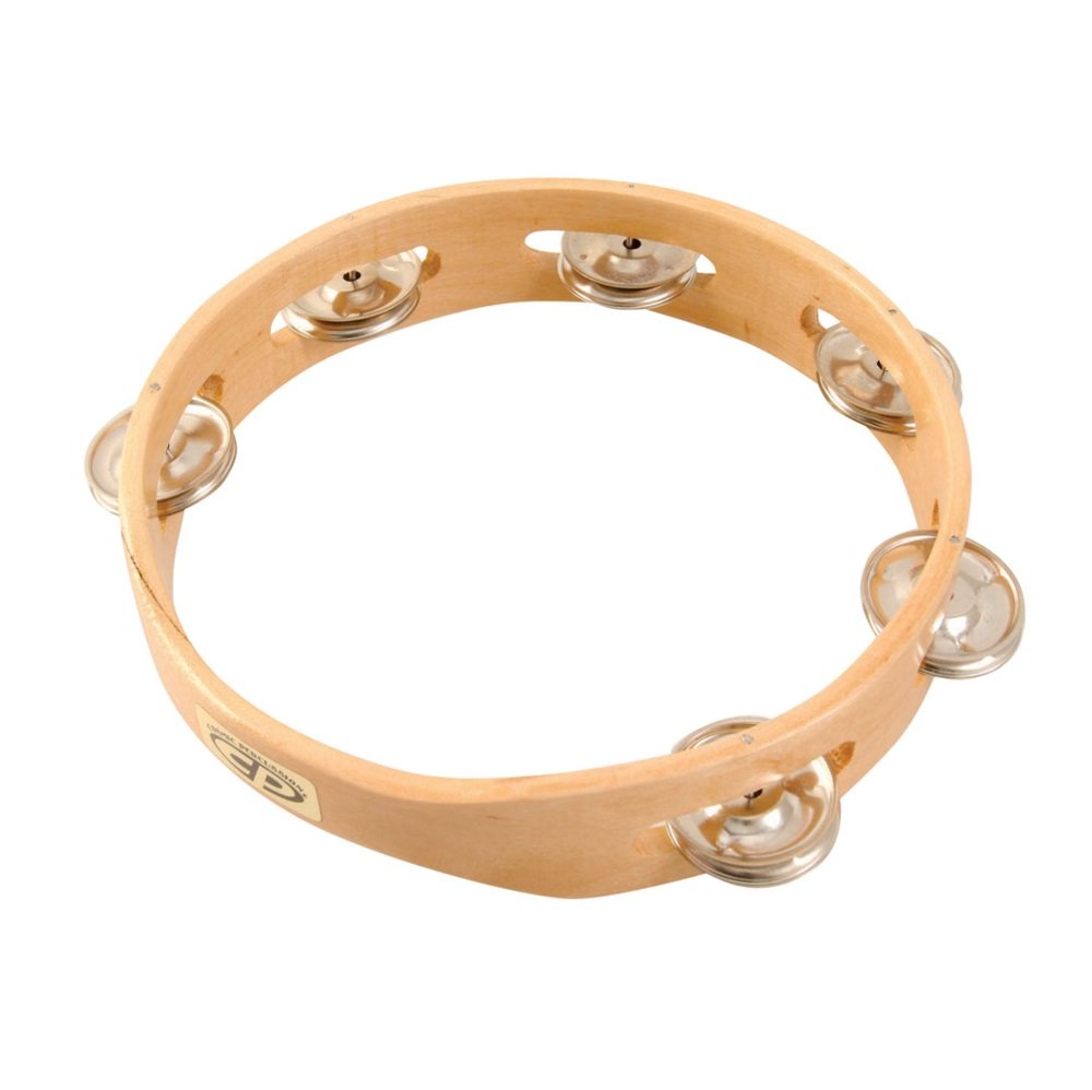 LP Latin Percussion CP Wood Tambourin Holz 8" einreihig ohne Fell CP388