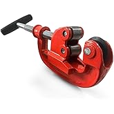 QWORK Heavy Duty Pipe Cutter, 1/8-inch to 2-inch Steel Pipe Cutter