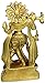 Figurine Idol Krishna Statue Hindu God Religious Gift Spiritual H: 4.25 Inches, W: 0.27 Kg