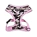 Puppia Authentic Legend Harness A, Pink Camo, Large