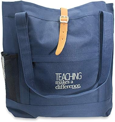 large tote bag with water bottle holder