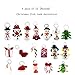 OMEM Christmas Aquarium Float Ball, Floating Snowman, Santa Claus, and Christmas Tree, Christmas Set, Aquarium Décor Ornaments (12 Pack)thumb 1