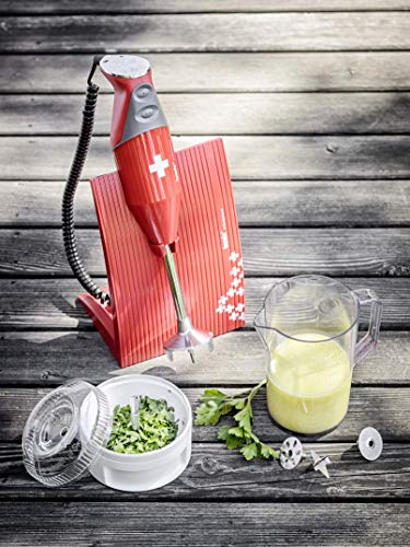 Bamix 1000ml Graduated BPA-Free Blending Pitcher with Handle Jug – Practical and Durable Container – Perfect Accessory to Immersion Blenders – Freezer, Microwave, and Dishwasher Safe