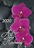 Art Of Harmony Calendar - Calendars 2019 - 2020 Wall Calendar - Zen Calendar - Inspiring Calendar - by