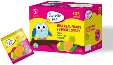 Sweetie Pie Organics Apple Pineapple Green Pea