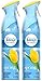 Febreze Air Effects Air Freshener Spray - Limited Edition Happy Spring - Juicy Petals - Net Wt. 9.7 OZ (275 g) Per Can - Pack of 2