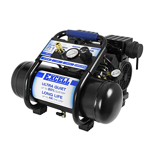 excell Sac22Hpe Excell SAC22HPE 2 Gallon Ultra Quiet Air Compressor
