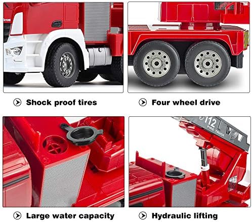 double e rc fire truck