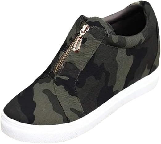camo slip on sneakers