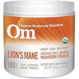 Om Organic Mushroom Nutrition Lion's Mane,7.14 Ounce