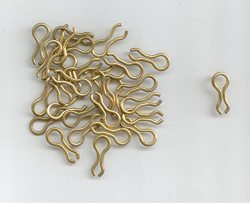 BRASS SINKER WIRE EYE FOR THE DO-IT MOLDS 100 PER PACK