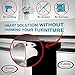 Invisible Magnetic Cabinet Locks Child Safety Kit, Secure Kitchen & Bedroom Cabinets. Cupboards with Baby Proofing Cabinets Door & Drawer Locks for Kids & Toddlers. Keys & 3M Adhesive Straps. (8)