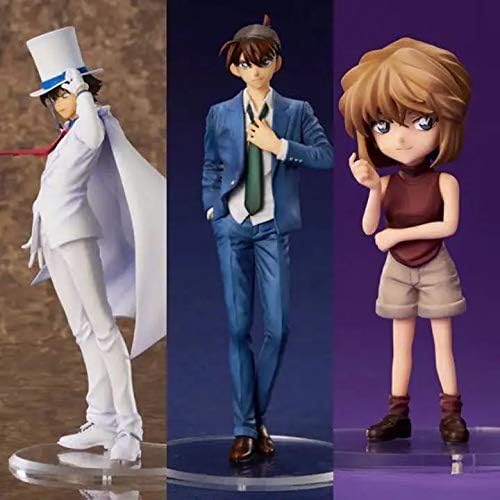 ユニオンクリエイティブ 名探偵コナン 工藤新一 灰原哀 怪盗キッド 3点セット名探偵コナソ 青山先生 不朽 名作