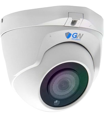 GW Security – Telecamera IP PoE 4K 8MP Con Microfono – Grandangolare 2.8 Mm – Esterno/interno - 2