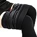 FV RELAY Women's Winter Warm Fleece Lined Velvet Elastic Leggings High Waisted (Black)