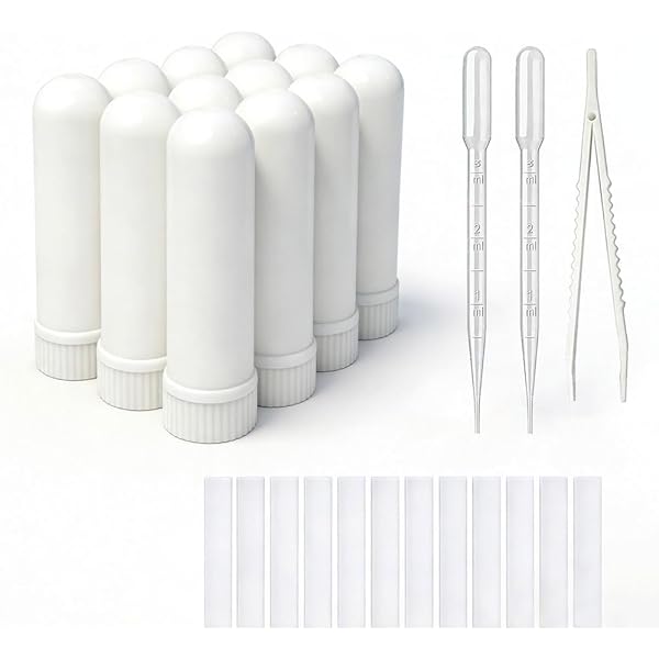 Amazon.com: ZIOJOVK 12 Sets Essential Oil Aromatherapy Tubes