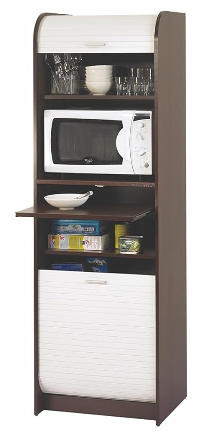 SIMMOB NANTES260WEB Columna para microondas Color Blanco, 47 x 58 ...