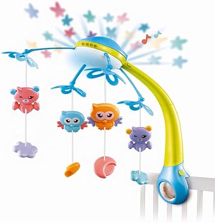 baby hanging musical toys