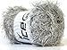 100 Gram Silver Grey Eyelash Yarn Ice Fun Fur 164 Yards