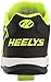 Heelys Boys' Propel 2.0 Sneaker, Black/Bright Yellow, 4 M US Big Kid