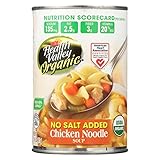 Health Valley Natural Foods, Organic No Salt Chicken Noodle Soup, Pack of 12, Size - 14.5 OZ, Quantity - 1 Case