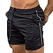EVERWORTH Men's Gym Workout Boxing Shorts Running Short Pants Fitted Training Bodybuilding Jogger Short