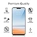 amFilm Glass Screen Protector for LG G7 ThinQ, Dot Matrix, 2 Pack (Black)