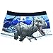 Jurassic World Idominus Rex & T-Rex Boys Boxer Shorts - Age 4-1 - 9-10 (140 cms)