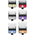 Amazon Series JRL Professional | Premium Double Magnetic Clipper Guards – Fits Most Professional Clippers | Sizes 0 to 4 (1/16” to 1/2”) | Secure Fit, Durable Design