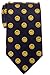 Retreez Happy Smiley Face Emoticon Woven Microfiber Men's Tie - Navy Blue