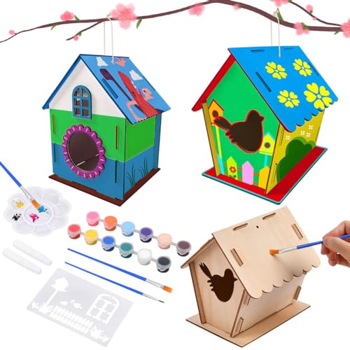 2 PCS Birdhouse