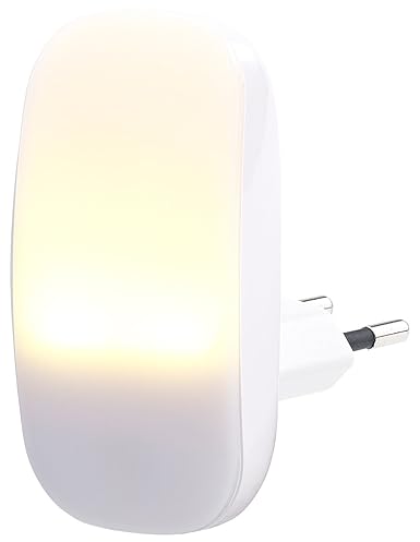 Lunartec Nachtlampe: Kompaktes LED-Steckdosen-Nachtlicht, Dämmerungssensor, 1 lm, 0,25 W (Baby-Nachtlicht)