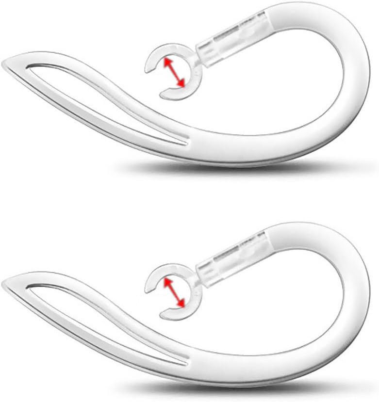 LQGK Silicone ear tips & Ear Hook for Plantronics M165 M180 M70