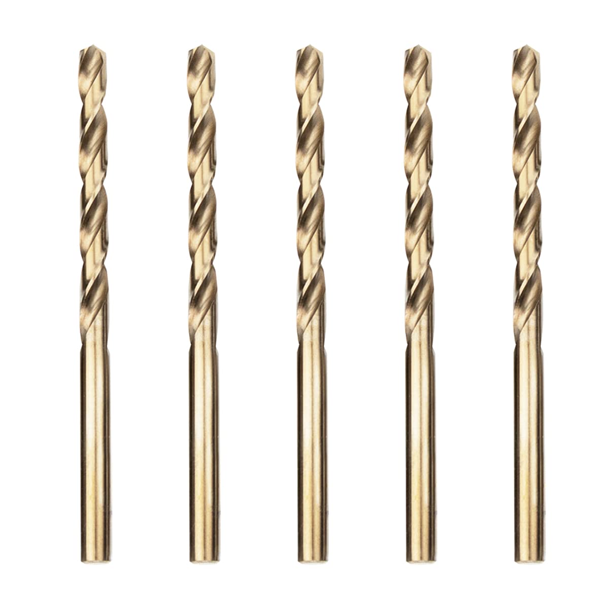 Meccion HSS Cobalt Jobber Drill Bit 5pcs 5.5mm Twist Drill Bit for Drilling Stainless Steel and Metal — image 1