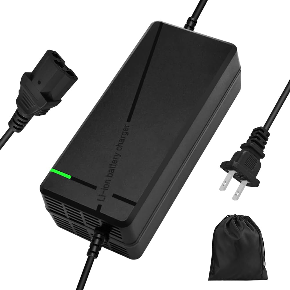Photo 1 of XIUWK 67.2V 3A/5A Charger with 6 Plug Suitable for Various Lithium Batteries, Such as Lawn Mower and Wheelchair Lithium Batteries, etc. (5A-IEC Plug)