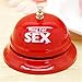 Naladoo Fun Bell Toy Call Bell Party Prop Toy Gift for Lovers Valentine Wedding Pink