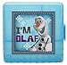 Zak! Designs GoPak Lunch Box Divided Food Storage Container with Olaf from Frozen, Break-resistant and BPA-free Plastic
