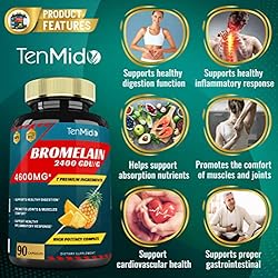 Tenmido Bromelain Extract Capsules