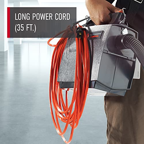 Hoover Commercial PORTAPOWER Lightweight Canister Vacuum Cleaner with