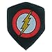 LiZMS Tactical Patch : The Flash SuperHero - Hook and Loop Fasteners