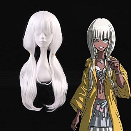 Amazon Co Jp ゲームダンガンロンパv3キリングハーモニーコスプレウィッグアンジーヨナガコスプレウィッグ耐熱合成ウィッグハロウィンカーニバルパーティー ビューティー