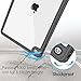 meritcase Waterproof Case for iPad 9.7(2017/2018/Air), IP68 Full Protection Rugged Heavy Duty Shockproof Snowproof Dustproof Cover with Table Stand for Apple iPad 5th/6th Gen/iPad Air-Black