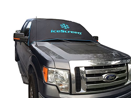 iceScreen Magnetic Windshield Ice and Snow Cover, X-Large, Black - Thumbnail 4