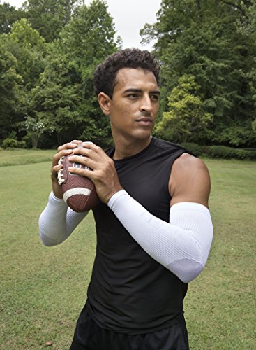 NV-X Sport Arm Sleeves 15-20MMHG Compression Enhanced Performance and Protection, Acid Aqua, Small