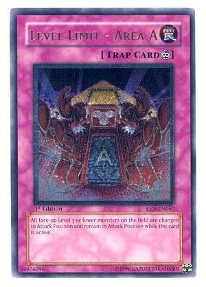 Yu-Gi-Oh! - Level Limit - Area A (EEN-EN060) - Elemental Energy - 1st Edition - Ultimate Rare