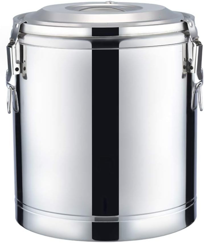 Stainless Steel Thermostatic Bucket Commercial Storage Bucket For Rice,Drink,Milk Tea,Ice Bucket,Coffee